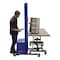 Vestil QUICK LIFT 24VDC HAND STEEL KEG LIFT HT 52" 400# PEL-400S-72-D3-KEG - alternate 7